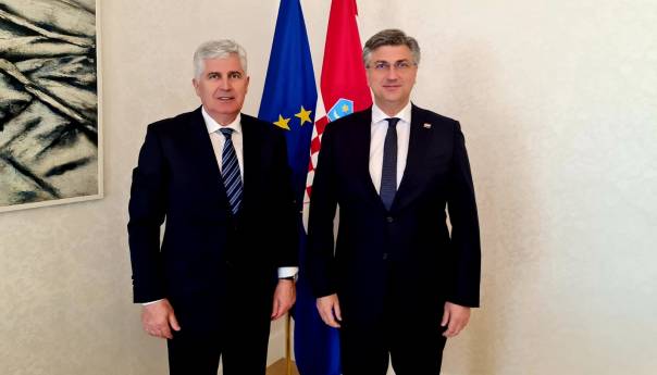 Čović s Plenkovićem ponovo o Izbornom zakonu