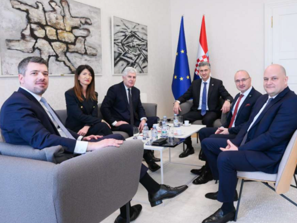 Čović s Plenkovićem u Zagrebu opet o "legitimnom predstavljanju"