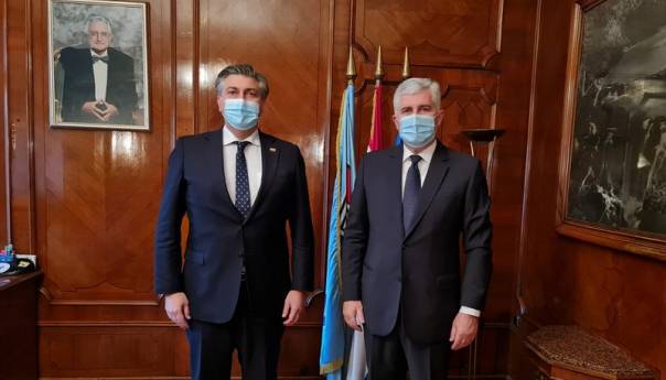 Čović s Plenkovićem: Zabrinjavajući izbori u Mostaru