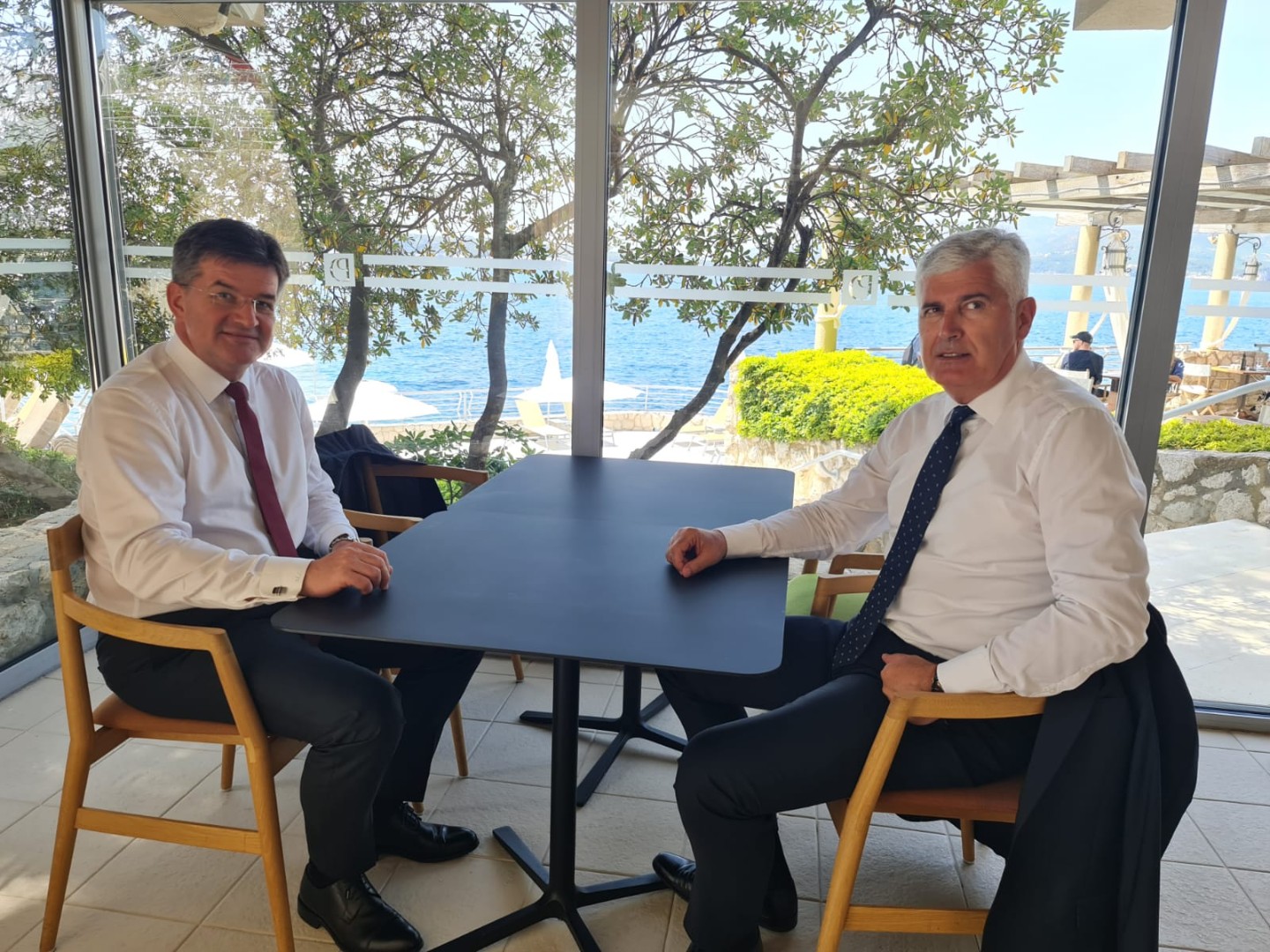 Čović sa Lajčakom o Izbornom zakonu i putu BiH ka EU