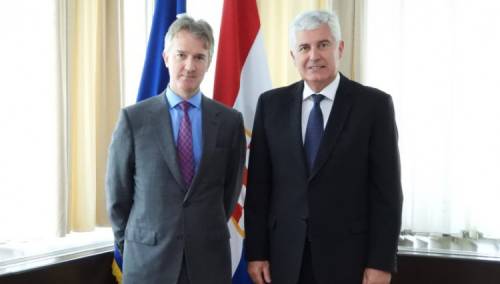 O čemu je Čović razgovarao s britanskim ambasadorom?