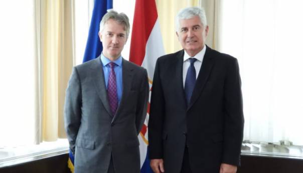 O čemu je Čović razgovarao s britanskim ambasadorom?