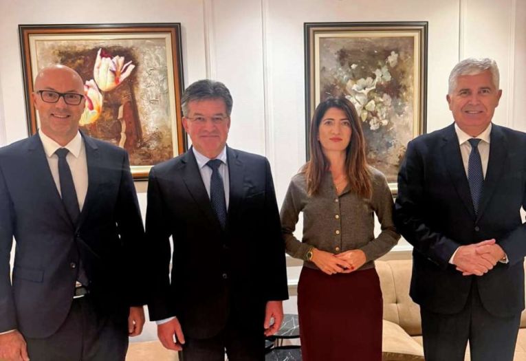 Čović se sastao sa Lajčakom: Ponovio izlizanu frazu