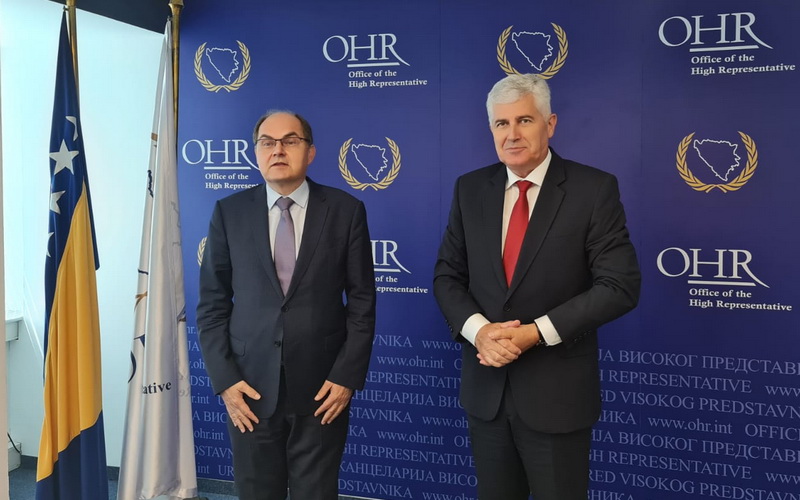 Čović se sastao sa Schmidtom