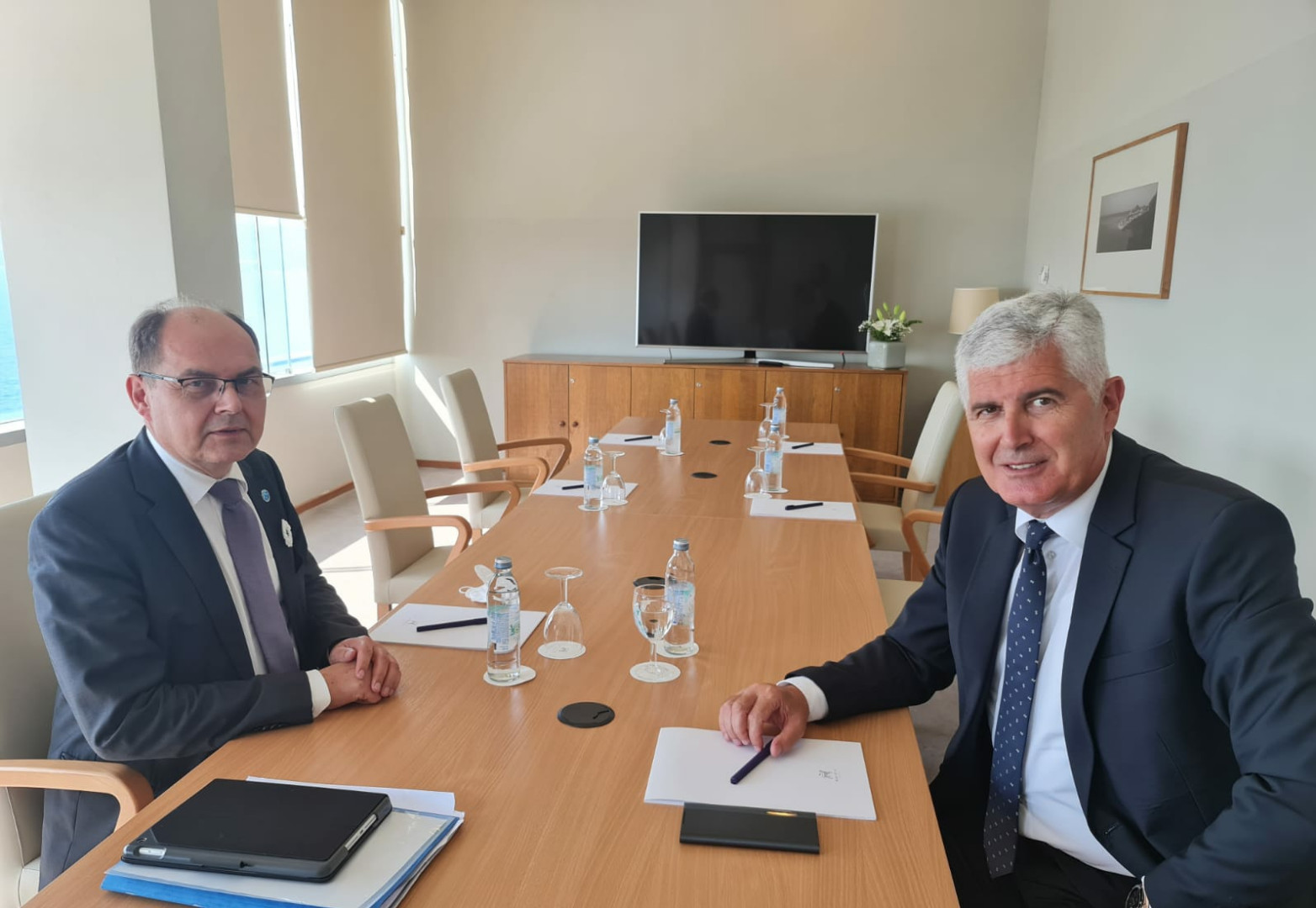 Čović se u Dubrovniku sastao sa Schmidtom