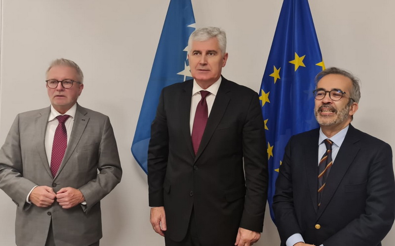 Čović u Briselu: Bez izmjena Izbornog zakona nema ni izbora