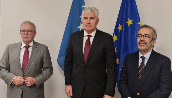 Čović u Briselu: Bez izmjena Izbornog zakona nema ni izbora