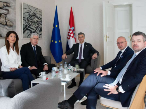 Čović u Zagrebu s Plenkovićem o Južnoj interkonekciji