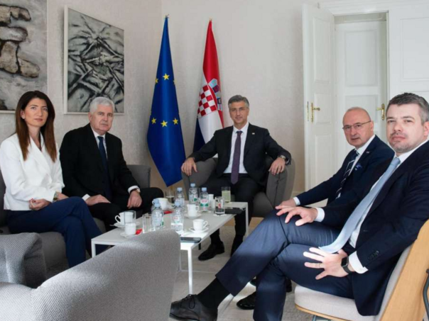 Čović u Zagrebu s Plenkovićem o Južnoj interkonekciji