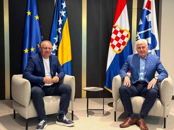 Čović ugostio Nikšića u Mostaru: Dogovoreni naredni koraci za FBiH