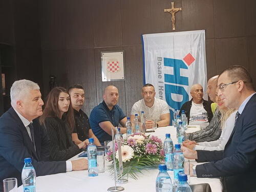 Čović u Zenici: HDZ treba biti u vlasti i u ZDK-u