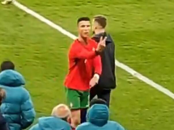Ronaldo nakon poraza u Sloveniji, psovao Peljtinom pomoćniku
