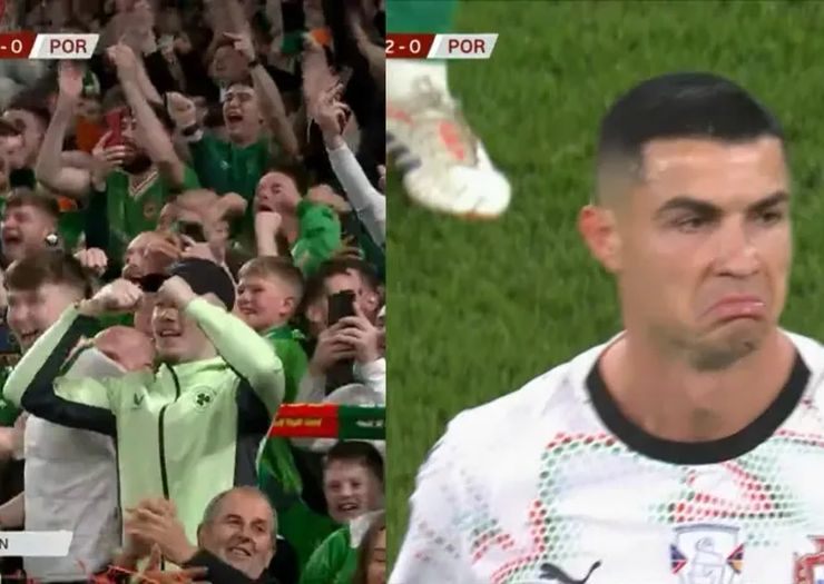 Cristiano Ronaldo zaradio direktan crveni karton pa izgubio živce