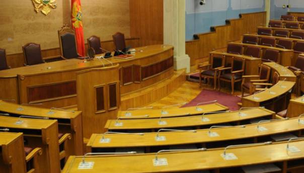 Crna Gora: Danas konstitutivna sjednica novog saziva Skupštine