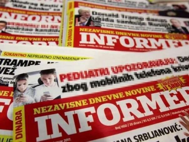 Crna Gora djelimično zabranila emitovanje Informera