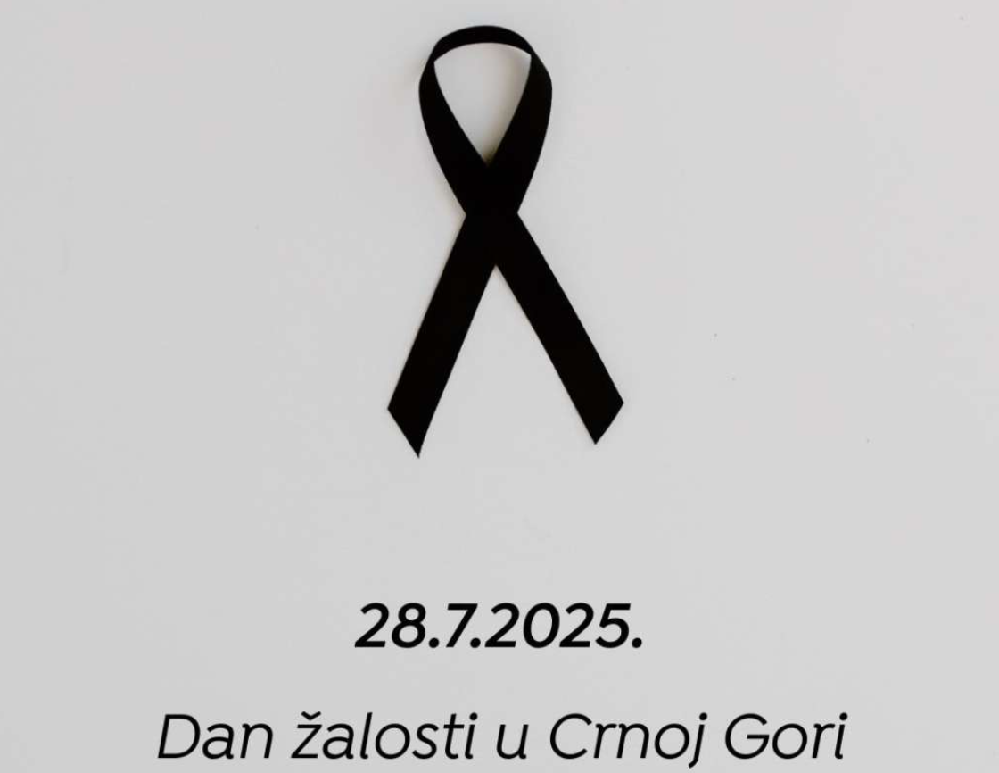 Crna Gora: U ponedjeljak dan žalosti zbog tragedija koje su se desile