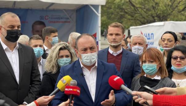Crnadak pozdravio podršku DNS-a kandidatima PDP-a