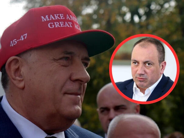 Crnadak: Zamislite zbrke u Dodikovoj glavi, kome se prikloniti?
