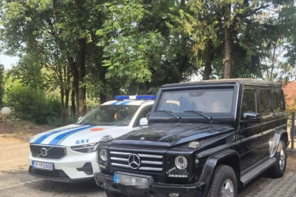 Crnogorska policija oduzela Zvicerov blindirani Mercedes