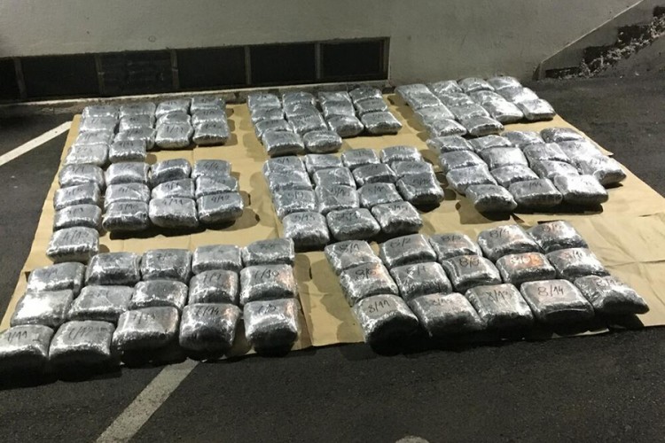 Crnogorska policija zaplijenila više od 100 kg marihuane