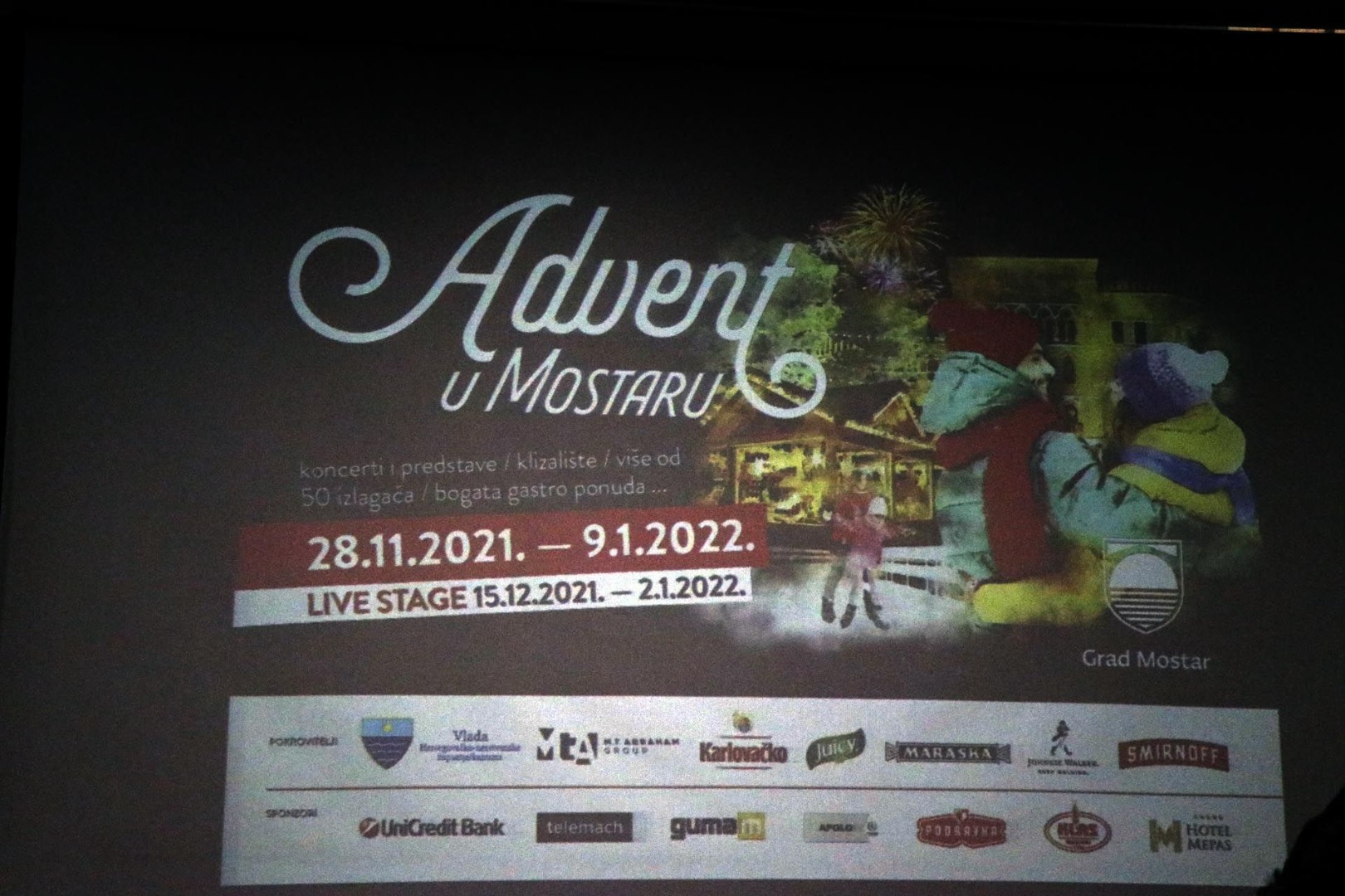 'Crvena jabuka' otvara zabavni program mostarskog Adventa