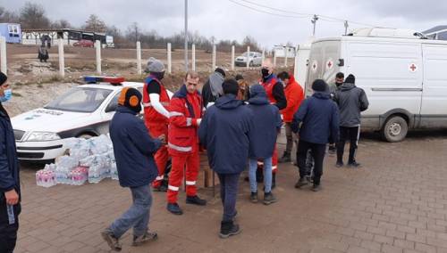 Crveni križ osigurava dnevne obroke u kampu Lipa