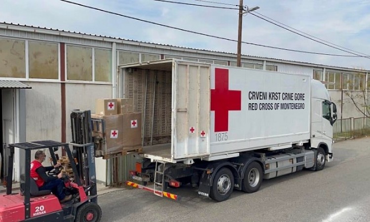 Crveni krst Crne Gore uputio pomoć BiH