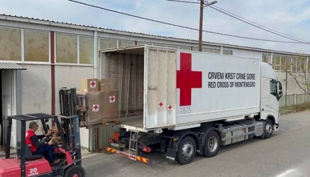 Crveni krst Crne Gore uputio pomoć BiH
