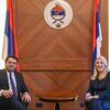 Cvijanović bez zastave BiH na sastanku s novim ambasadorom Francuske