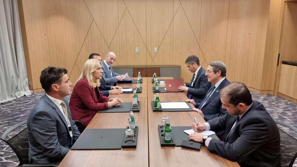 Cvijanović i predsjednik Kipra Anastasiades o procesu evropskih integracija