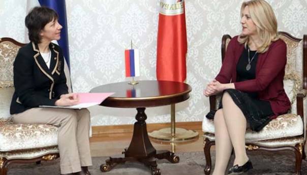 Cvijanović i Saxer razgovarale o migrantskoj krizi