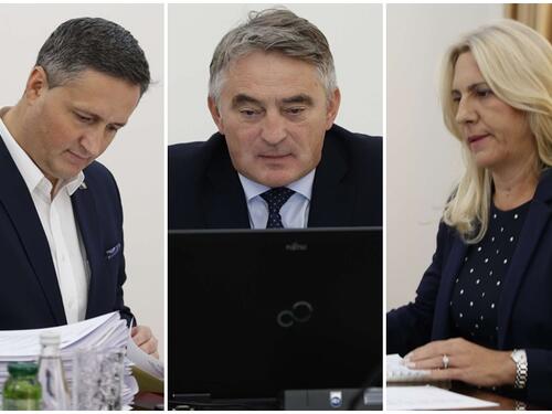Cvijanović najavila veto, šta su izglasali Komšić i Bećirović