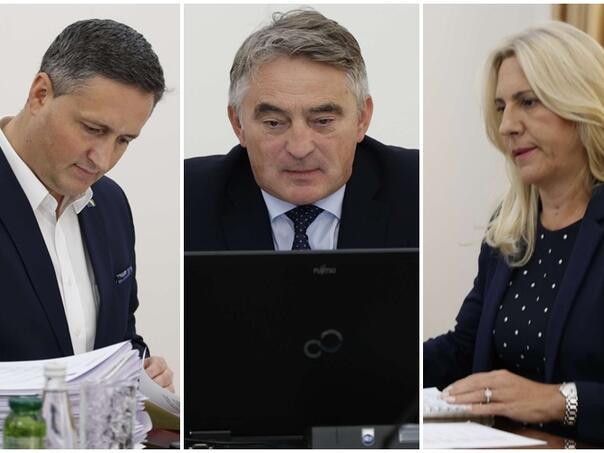 Cvijanović najavila veto, šta su izglasali Komšić i Bećirović