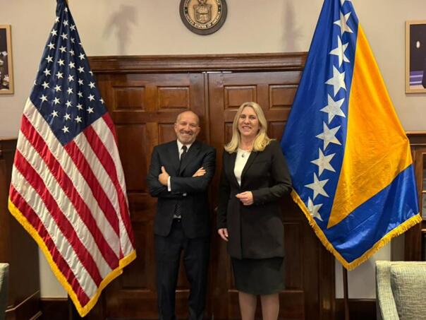 Cvijanović s Trumpovim čovjekom o "ekonomiji i investicijama"