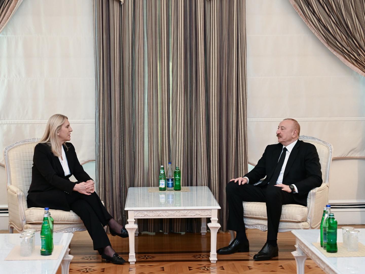 Cvijanović pričala Aliyevu "o stranom intervencionizmu u BiH"