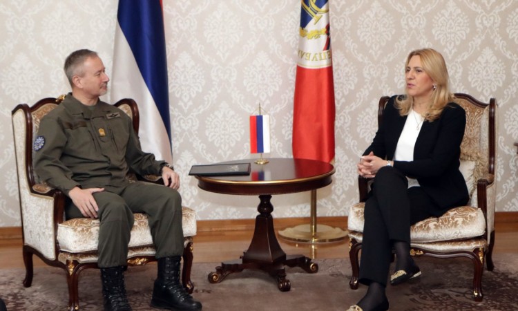 Cvijanović razgovarala s komandantom EUFOR-a o bezbjednosnim izazovima