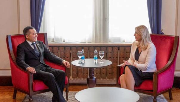 Cvijanović razgovarala sa ambasadorom NR Kine u BiH