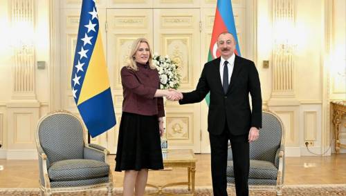 Cvijanović s Alijevim dogovorila biznis forum BiH i Azerbejdžana