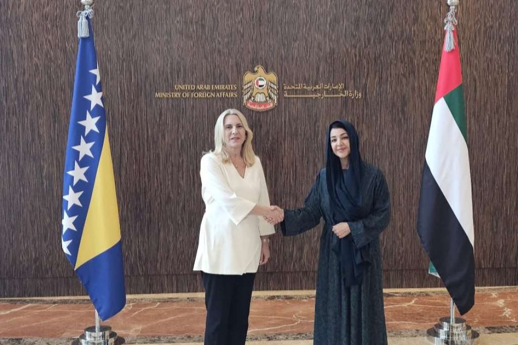Cvijanović sa Al Hashimy o ekonomskim temama, obostrana želja za unaprjeđenjem bilateralne saradnje