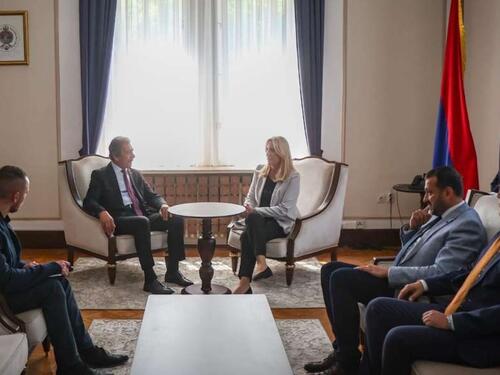 Cvijanović sa ambasadorom Palestine u BiH o situaciji u BiH i Gazi