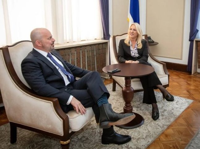 Cvijanović sa Ginkelom o formiranju vlasti i jačanju saradnje