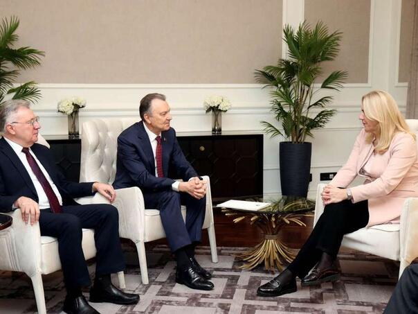 Cvijanović sa Kalabuhovim i Ulahovičom: Razvoj ekonomske saradnje sa Rusijom i Bjelorusijom