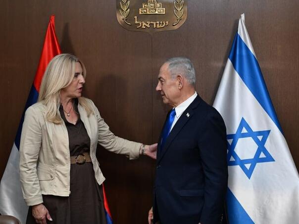 Cvijanović sa Netanyahuom: Najavila "bolje odnose" eniteta RS i Izraela