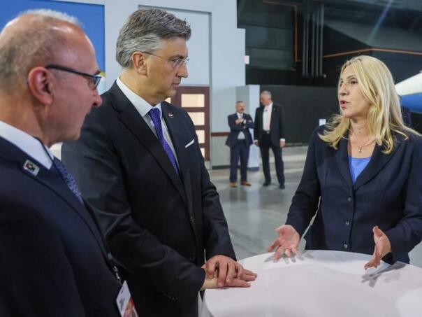 Cvijanović sa Plenkovićem i Radmanom: Neophodnost reafirmacije demokratije u BiH