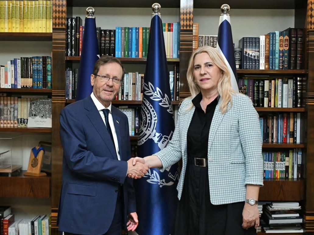 Cvijanović u Jerusalemu, sastala se s predsjednikom Izraela