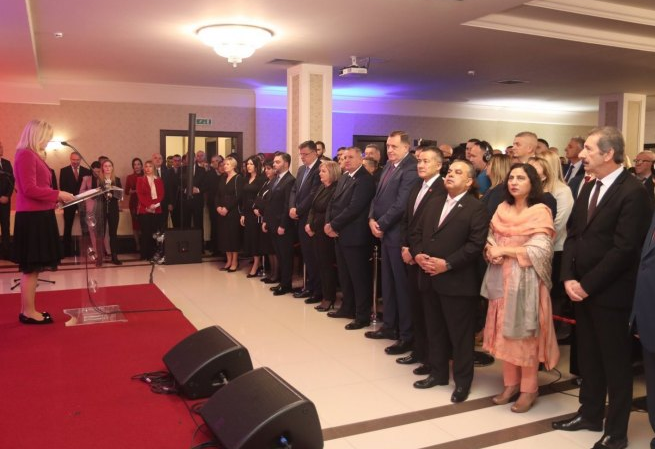 Cvijanović upriličila Božićni prijem u Istočnom Sarajevu