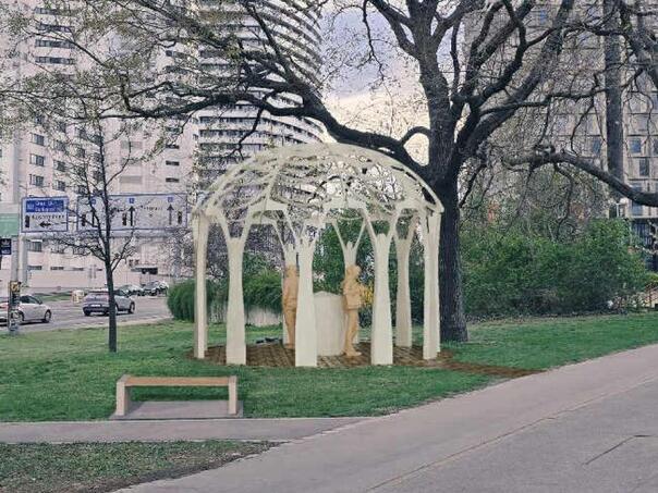 "Cvijet Srebrenice" na Trgu UN-a u Beču: Simbol nevinosti, bola i sjećanja