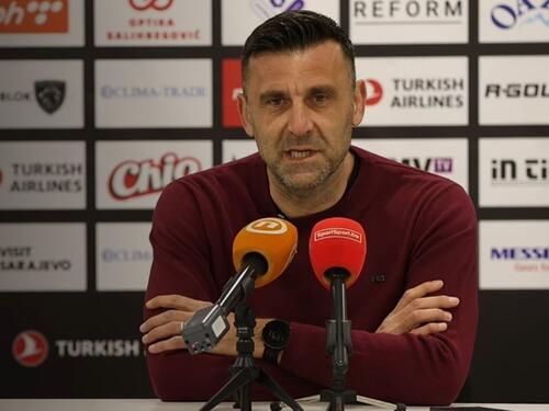 Cvitanović pred meč otkrio novi problem u ekipi Sarajeva