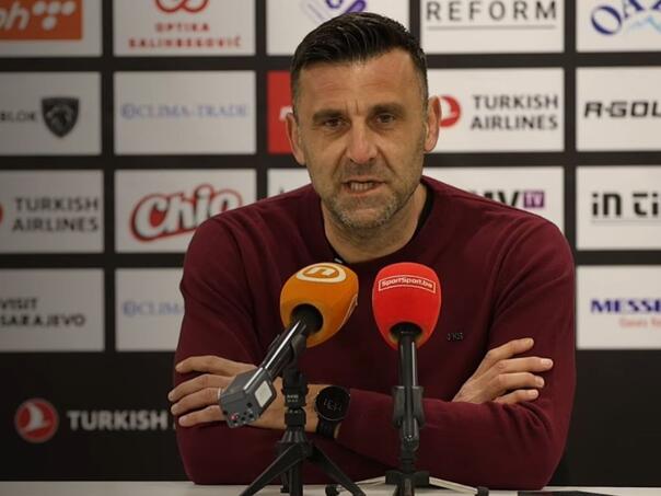 Cvitanović pred meč otkrio novi problem u ekipi Sarajeva