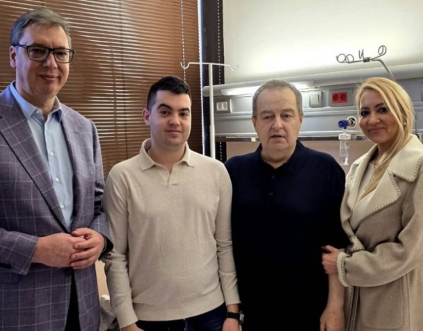 Dačić otpušten iz bolnice na kućno liječenje